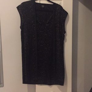 Silk EDUN dress - stars and moons